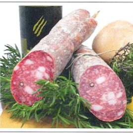 Salame nostrano lardellato